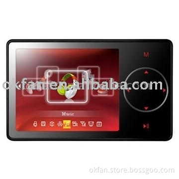2.4 Inch TFT Screen Touch Keypad  Mp4 Player with memory card slot
